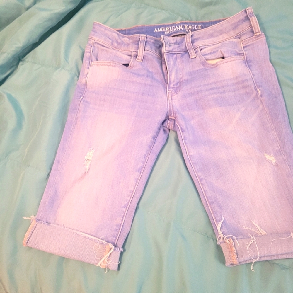 American Eagle cutoff shorts size 8